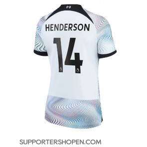 Liverpool Jordan Henderson #14 Borta Matchtröja Dam 2022-23 Kortärmad